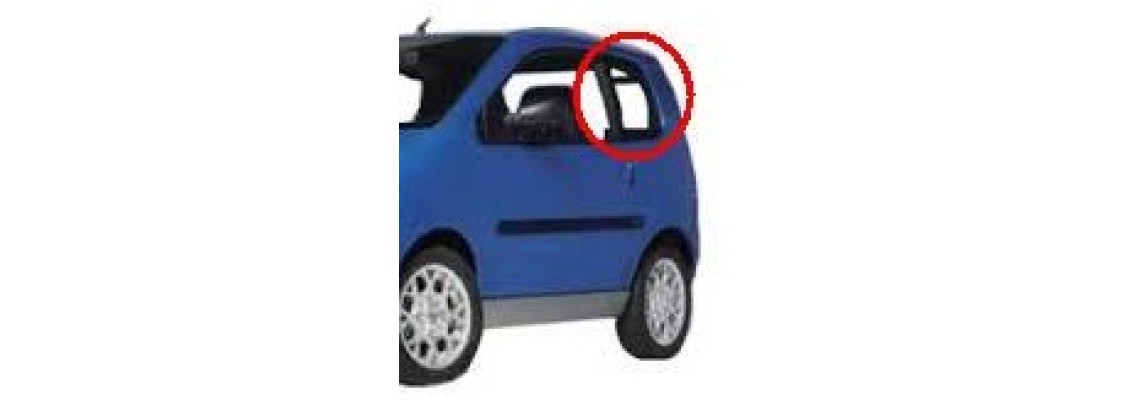 VETRO FISSO POSTERIORE SX AIXAM 400 (USATO)