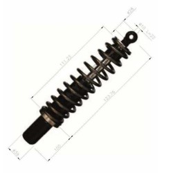 AMMORTIZZATORE ANTERIORE - JDM - ABACA - ALBIZIA