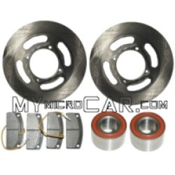 KIT FRENI ANTERIORI / DISCHI / PASTIGLIE / CUSCINETTI - CHATENET BAROODER SPEEDINO