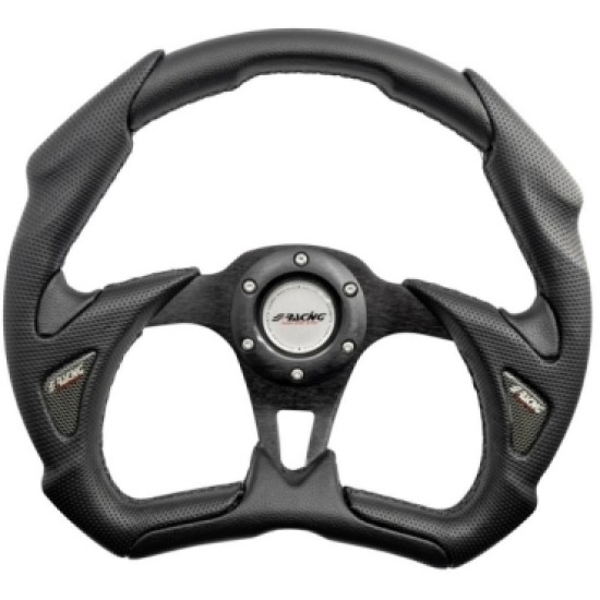 VOLANTE SPORTIVO SIMONI RACING NERO IN PELLE VOLANTE SPORTIVO SIMONI RACING NERO IN PELLE